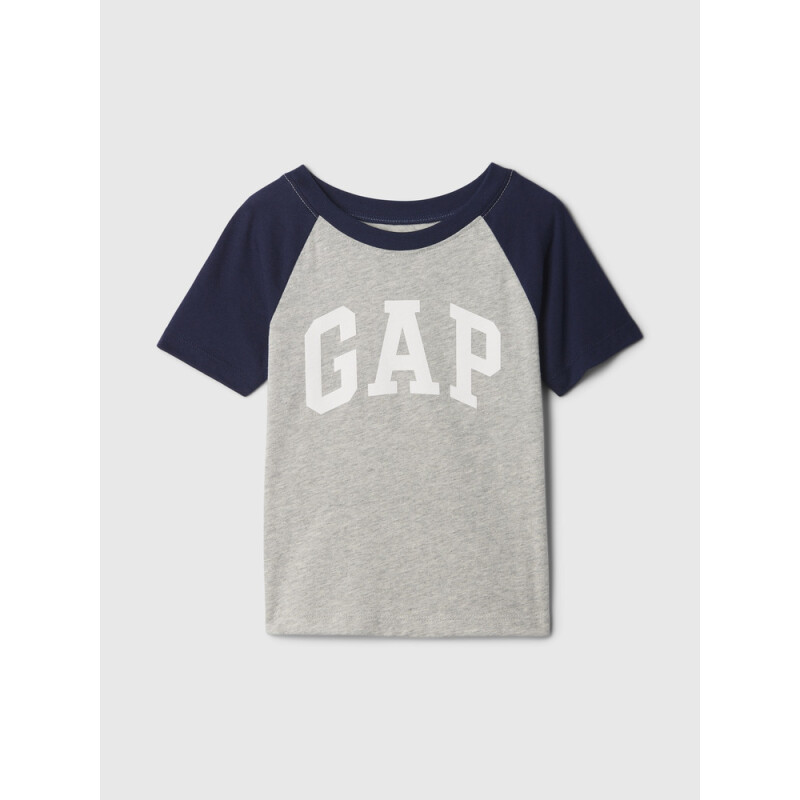 V-FRCH BF LOGO RAGLAN TEE LIGHT HEATHER GREY B08