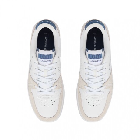Championes LACOSTE L001 White & Blue