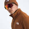 Campera Polar Cedar Trail Grid hombre Burnt Umber