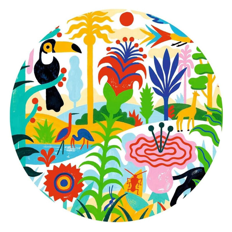 Puzzle Galería Jungle 100 piezas Djeco Puzzle Galería Jungle 100 piezas Djeco
