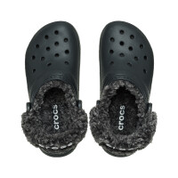 Classic Clog Fleece Lined Negro