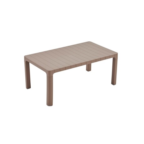 SET DE LIVING EXTERIOR POLIPROPILENO MARRON MILETO