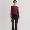 Remera Lenny Bordeaux