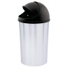 Papelera de Metal con Tapa Abre/Cierra 5 Litros Rimax Papelera de Metal con Tapa Abre/Cierra 5 Litros Rimax