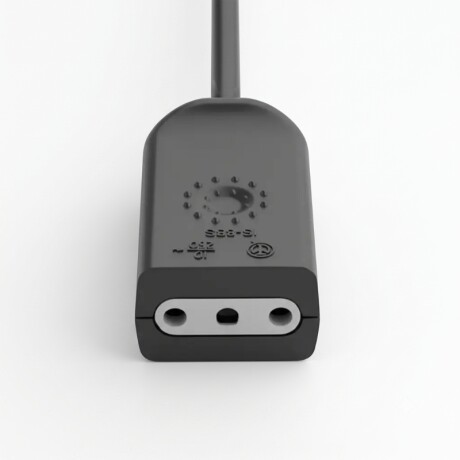 FICHA HEMBRA 2+T 10A Ficha Hembra 2+T 10A Negra