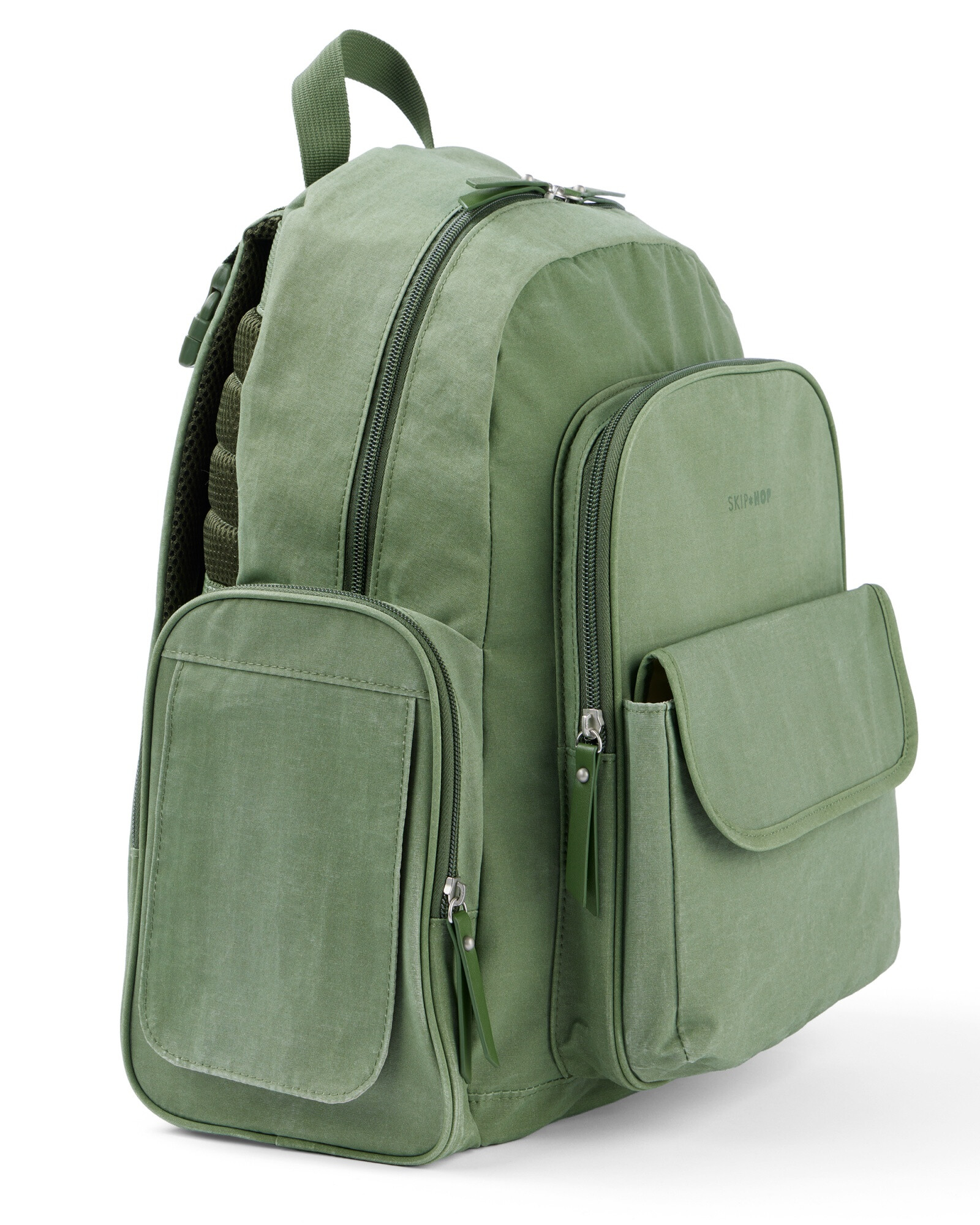 Mochila maternal Luna, verde Sin color