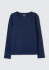 BLUSA ML FEM AZUL OSCURO