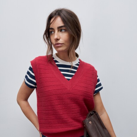 CHALECO MODY Rojo