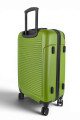Valija mediana ABS (fibra) de 24" Verde