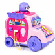 Juguete Didactico Bebe Auto Musical Motricidad Sensorial Rosado