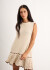 Vestido Magnolia corto Crudo
