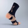 Medias Training Vectr Light Cushion Crew Socks Unisex Midnight/fuzzy Peach
