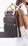 MOCHILA CARACAS NEGRO SUELA Y ARENA