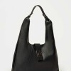 Bolso Signature en cuero graneado Negro