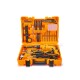 DINGQI JUEGO DE HERRAMIENTAS 28 PIEZAS & TALADRO 13MM + VALIJA PLASTICA Dingqi Juego De Herramientas 28 Piezas & Taladro 13mm + Valija Plastica