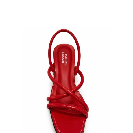 SANDALIA LOMER Rojo