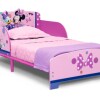 Cama de madera Minnie Mouse Disney rosa palido Cama de madera Minnie Mouse Disney rosa palido