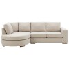 SOFA SHERLON 3 PUESTOS ROUND BEIGE 2PZS CD Unica