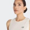 Musculosa New Balance Essentials Heathertech Blanco