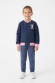 Abrigo campera niña MINNIE AZUL MARINO