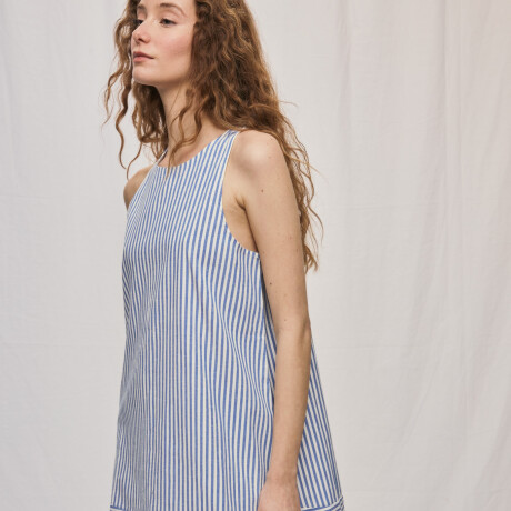 VESTIDO ARAM Azul