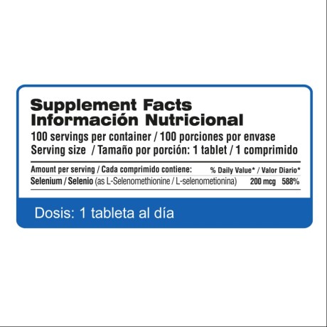 Selenium 200mcg 100caps Qualivits Selenium 200mcg 100caps Qualivits