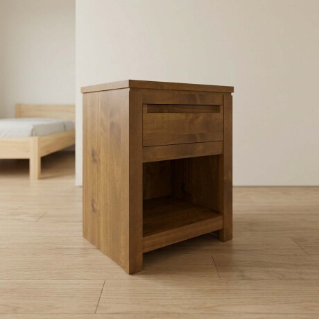 MESA DE LUZ MADERA NATURAL-BEIGE FRESNO