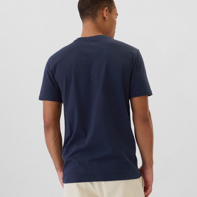 V-FRCH EVERYDAY SOFT MICRO LOGO CREW TAPESTRY NAVY