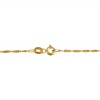 Cadena oro Singapur -Oro bajo -Sin Piedra-CD8048 sinpiedra