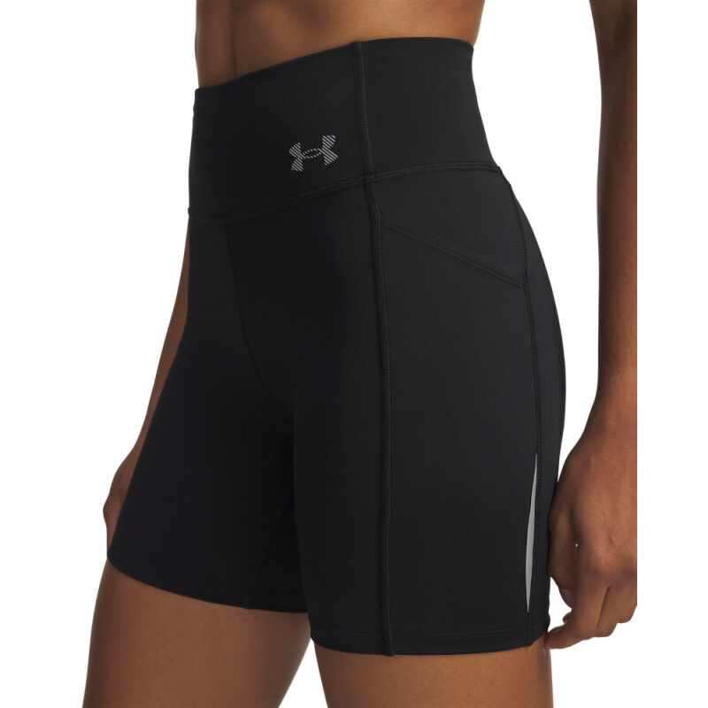 UA Velociti 6" Fitted Short-BLK BLK-001