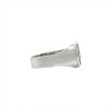 Anillo Profesión Masajista- Plata y Oro - Sin Piedra-AP5037 sinpiedra