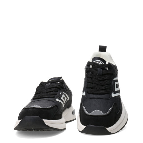 Championes de Hombre Umbro Refine Negro - Blanco