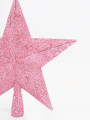 PUNTERO PLATEADO ESTRELLA ROSADO