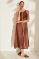 PRE VENTA VESTIDO BRISA Chocolate