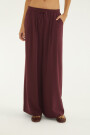 PANTALON ANCHO Bordo