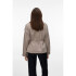 VMBRAVESIENNA SHORT TRENCHCOAT Moon Rock