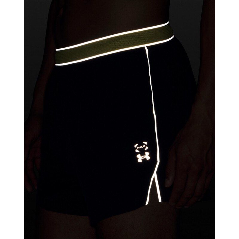 UA Halo Run Short-BLU BLU-403