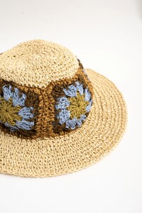 Sombrero Flores Multi