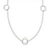 Cadena force aros - Plata 925 - sin piedra -CD5087 sinpiedra