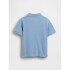 V-FRCH LOGO SS PIQUE POLO GR BLUE SUEDE