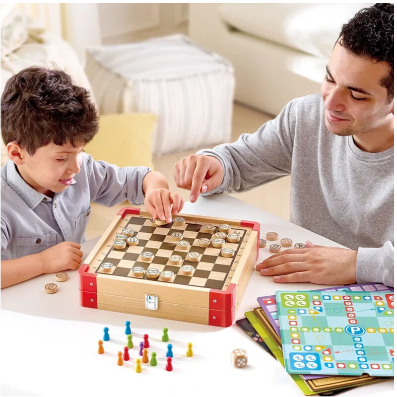 Juegos de mesa Clásicos 22 en 1 Hape Juegos de mesa Clásicos 22 en 1 Hape