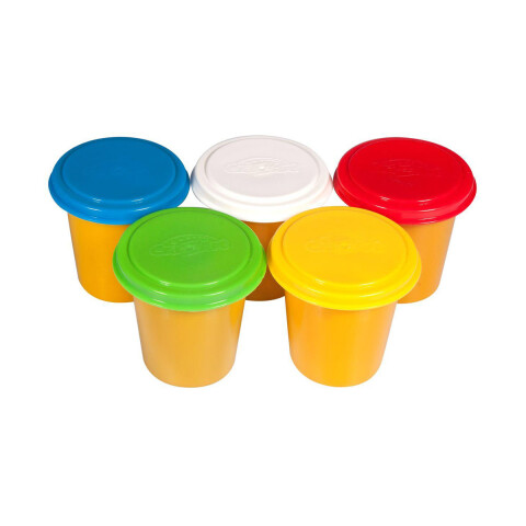 Softee Dough Pack x 5 Latas de Masas Colores Lexibook U