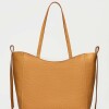 Shopper Cadiz en cuero graneado Cuoio