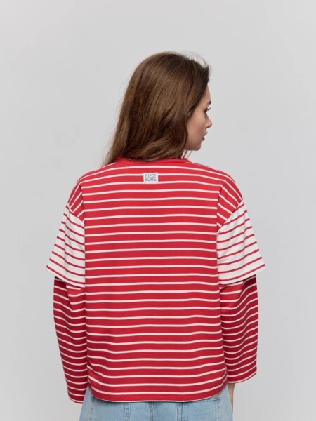 T-SHIRT P.CAKE SCOTT ROJO