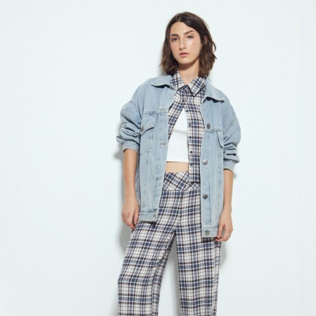 PANTALON CAMBRIDGE Azul Lavado