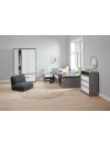 Cama c/almacenaje 1 Plaza 90x200 BILLUND bl/ho Cama c/almacenaje 1 Plaza 90x200 BILLUND bl/ho