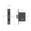 CERROJO STAR 200R PASADOR RECTANGULAR H BIC Cerrojo Star 200r Pasador Rectangular H Bic