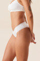 Culotte green modal Off white
