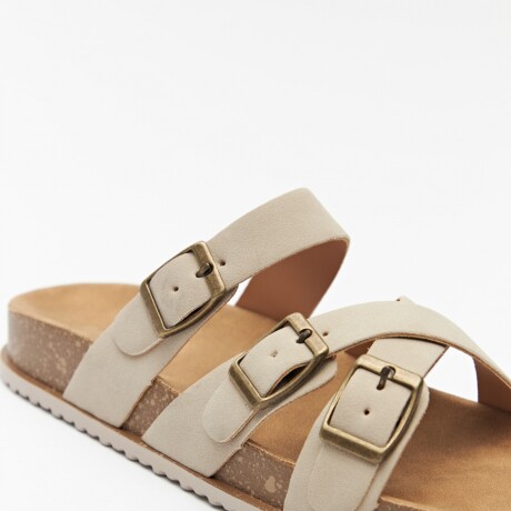 SANDALIA NATIS Beige