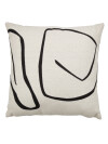 Almohadón HVITVEIS 45x45 crudo/negro Almohadón HVITVEIS 45x45 crudo/negro